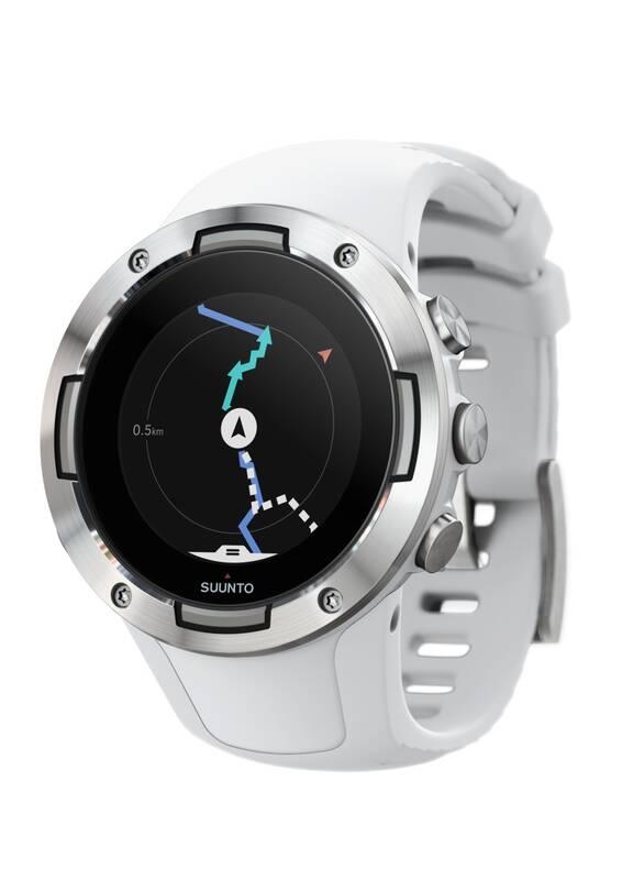 GPS hodinky Suunto 5 - White, GPS, hodinky, Suunto, 5, White