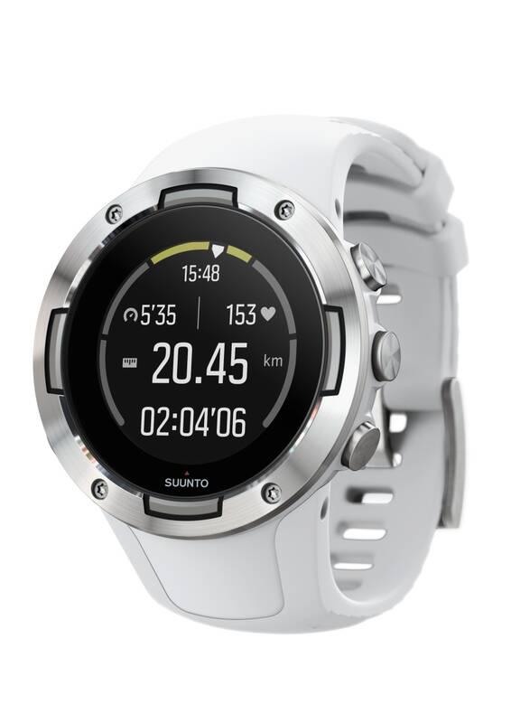 GPS hodinky Suunto 5 - White, GPS, hodinky, Suunto, 5, White