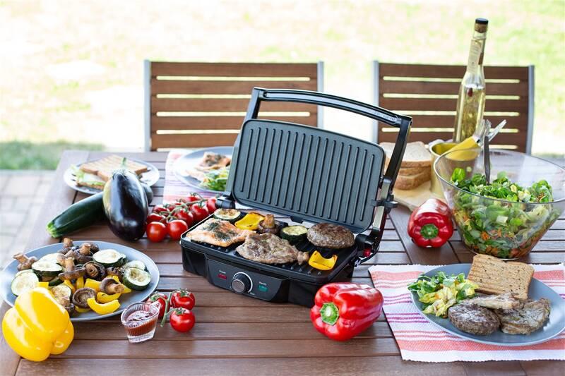 Gril Rohnson R-2115 stříbrný