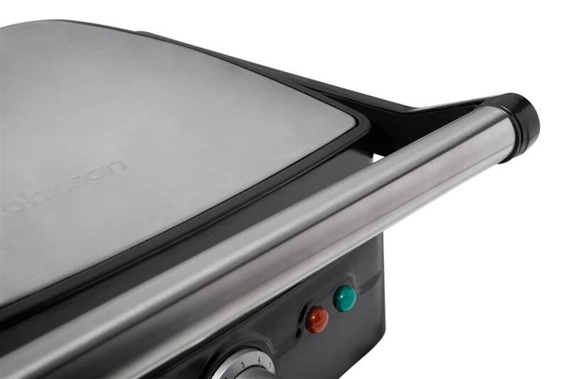 Gril Rohnson R-2320 stříbrný