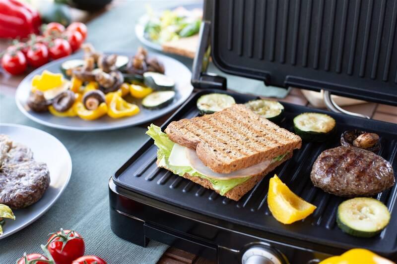 Gril Rohnson R-2320 stříbrný