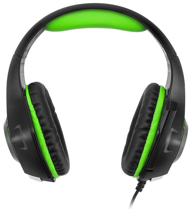 Headset Connect IT Biohazard CHP-4510 černý zelený