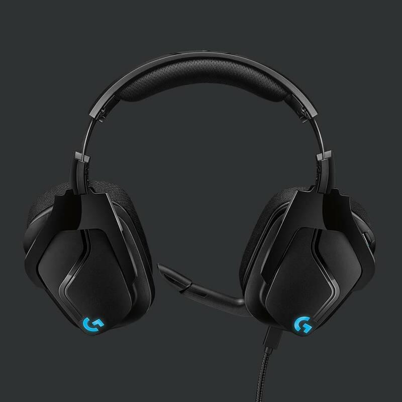 Headset Logitech Gaming G635 7.1 Surround Lightsync černý