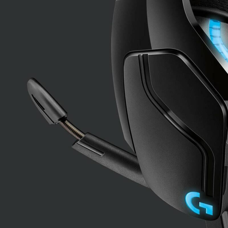 Headset Logitech Gaming G635 7.1 Surround Lightsync černý