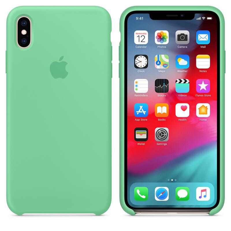 Kryt na mobil Apple Silicone Case pro iPhone Xs Max - mátový