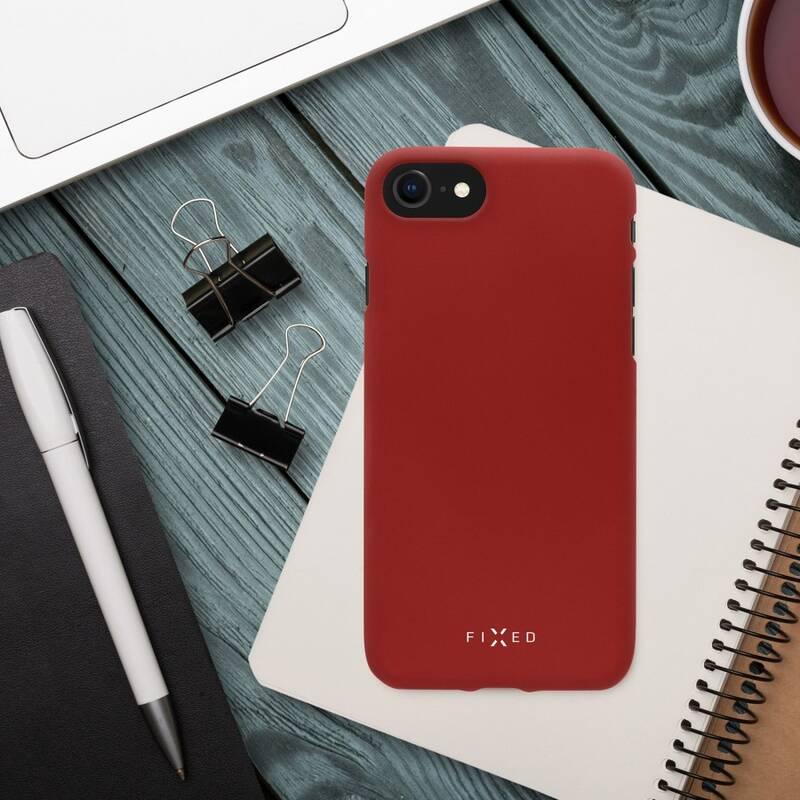 Kryt na mobil FIXED Story pro Samsung Galaxy A40 červený