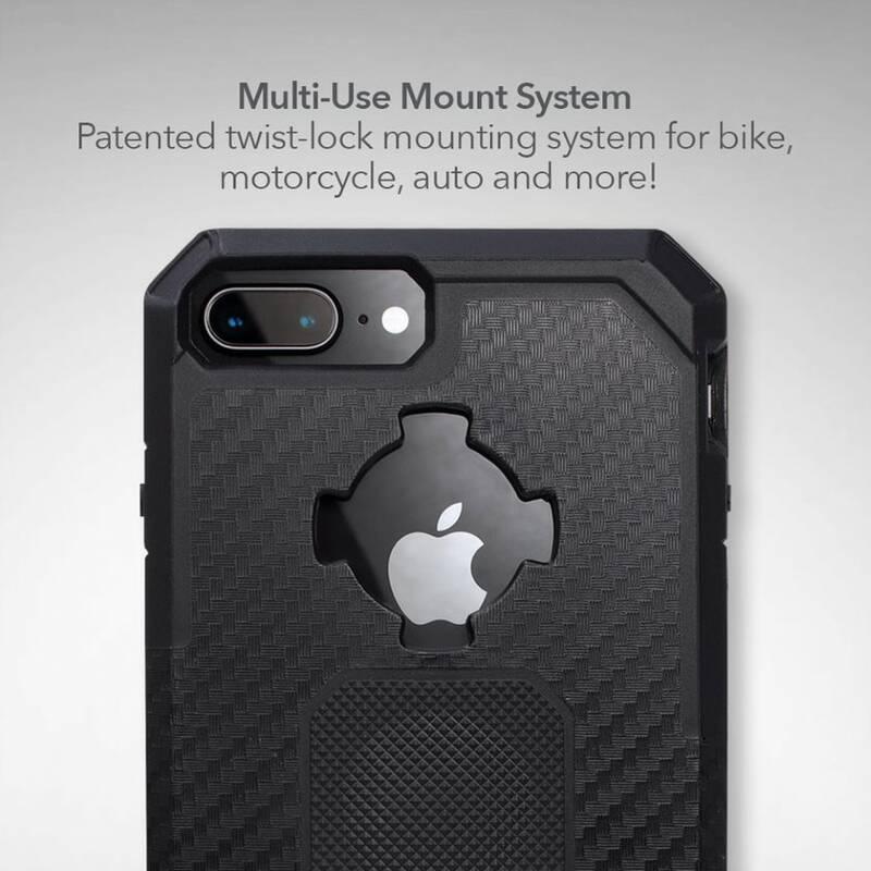 Kryt na mobil Rokform Rugged pro Apple iPhone 6 7 8 Plus černý