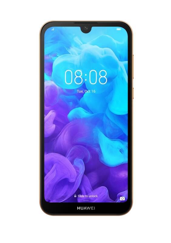Mobilní telefon Huawei Y5 2019 Dual SIM hnědý, Mobilní, telefon, Huawei, Y5, 2019, Dual, SIM, hnědý