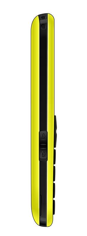 Mobilní telefon iGET SIMPLE D7 Single SIM žlutý