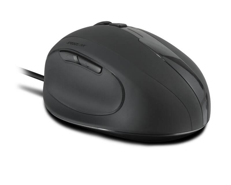 Myš Speed Link Obsidia, ergonomická černá, Myš, Speed, Link, Obsidia, ergonomická, černá