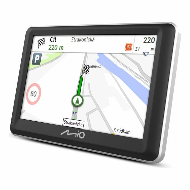 Navigační systém GPS Mio Spirit 7700 Truck Karavan Full Europe Lifetime černá šedá