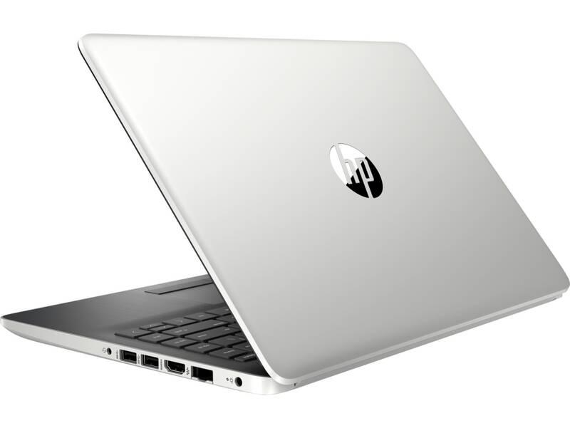 Notebook HP 14-dk0002nc stříbrný