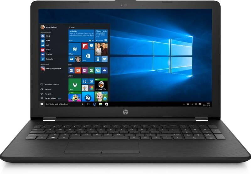 Notebook HP 15-bs165nc černý