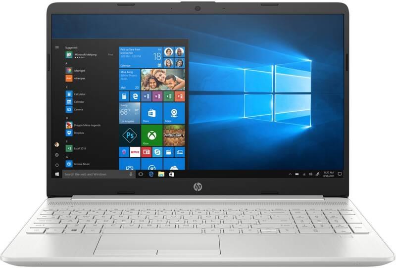 Notebook HP 15-dw0000nc stříbrný