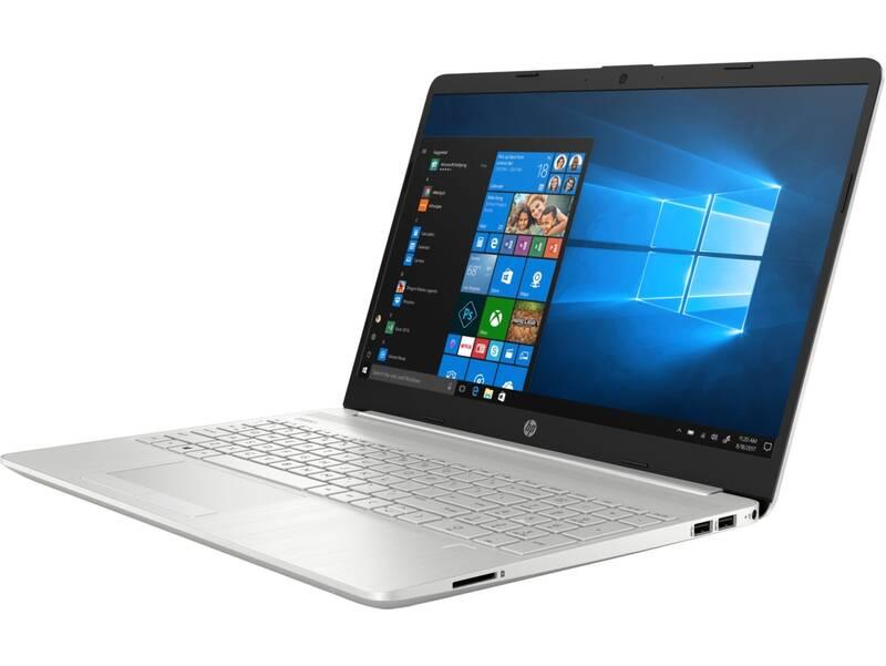 Notebook HP 15-dw0010nc stříbrný