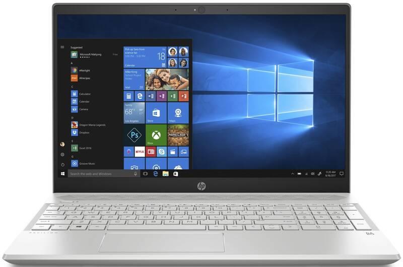 Notebook HP Pavilion 15-cw1007nc stříbrný