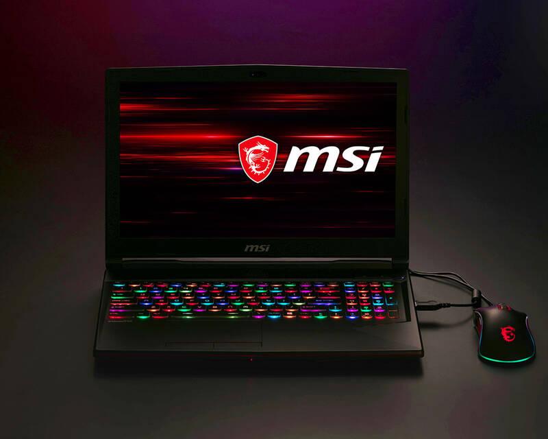 Notebook MSI GL63 8SD černý
