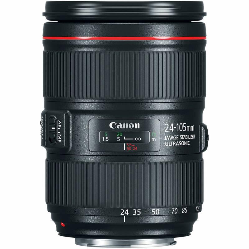 Objektiv Canon EF 24-105 mm f 4 L IS II USM - SELEKCE SIP černý