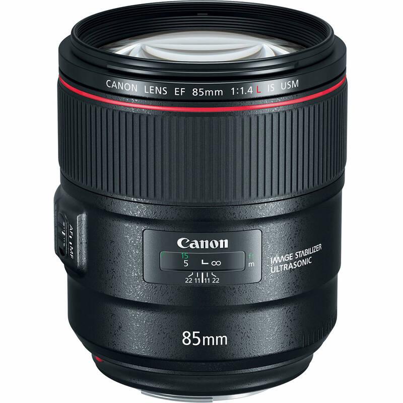 Objektiv Canon EF 85 mm f 1.4 L IS USM - SELEKCE AIP1 černý