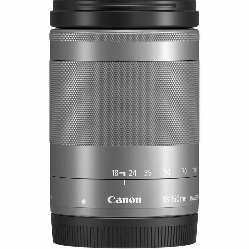 Objektiv Canon EF-M 18-150 mm f 3.5-6.3 IS STM - SELEKCE SIP stříbrný