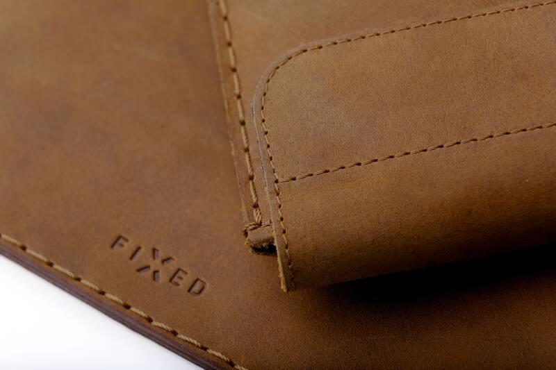 Pouzdro FIXED Oxford pro Apple Macbook 12" hnědé
