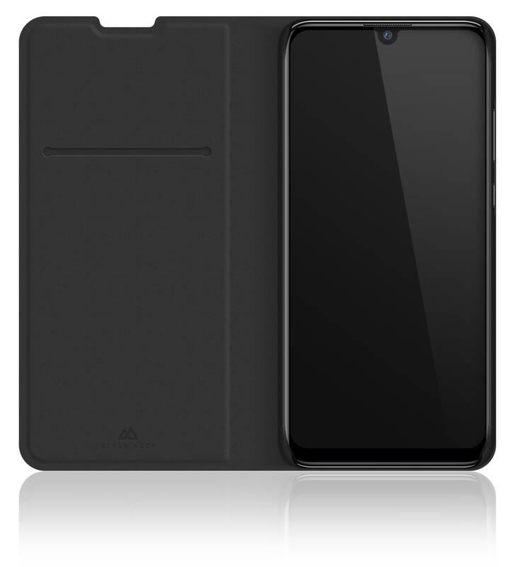 Pouzdro na mobil flipové Black Rock Flex Carbon Booklet pro Huawei P Smart černé