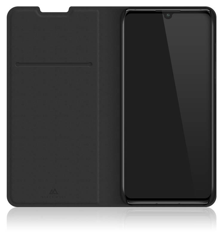 Pouzdro na mobil flipové Black Rock Flex Carbon Booklet pro Huawei P30 Lite černé