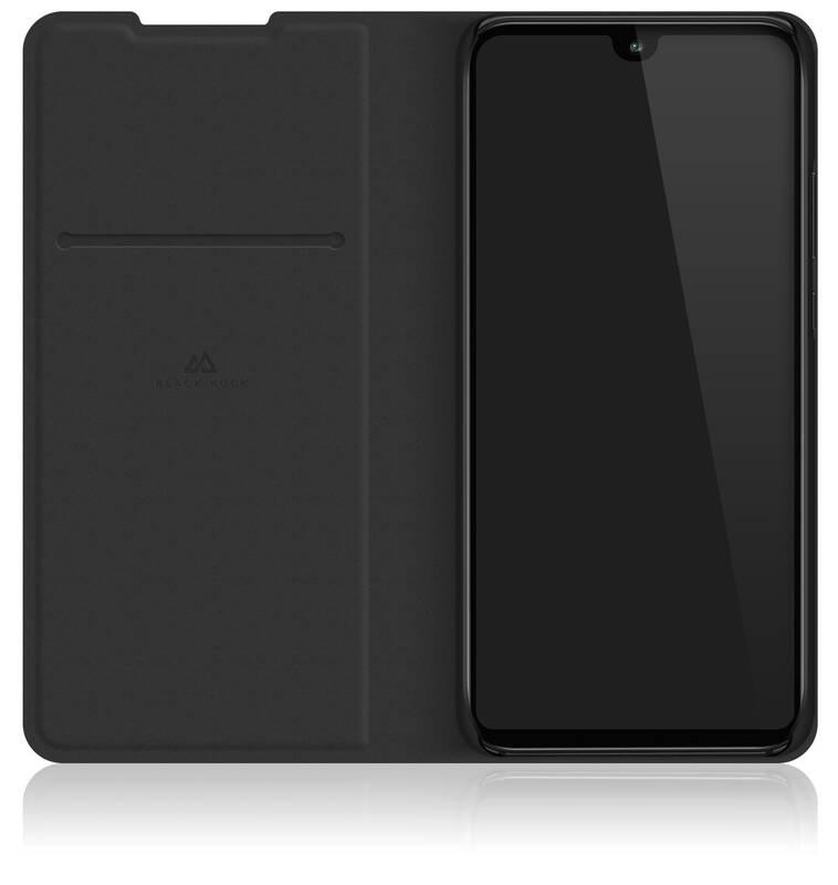 Pouzdro na mobil flipové Black Rock Flex Carbon Booklet pro Huawei P30 Pro černé