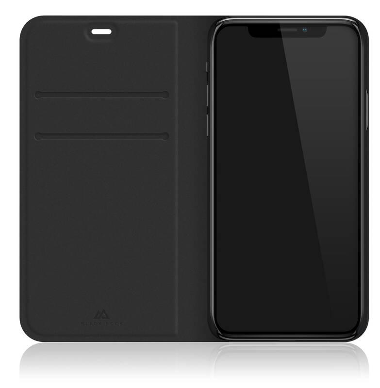 Pouzdro na mobil flipové Black Rock The Standard Booklet pro Apple iPhone XR černé