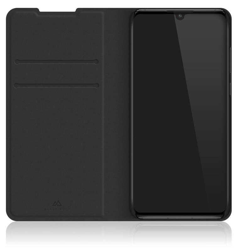 Pouzdro na mobil flipové Black Rock The Standard Booklet pro Huawei P30 černé