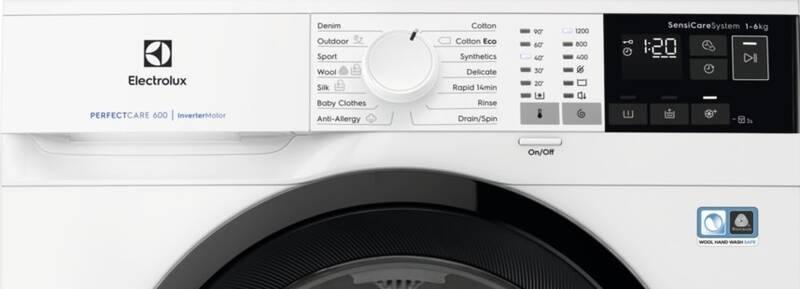 Pračka Electrolux PerfectCare 600 EW6S426BCI bílá