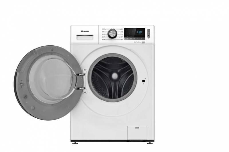 Pračka se sušičkou Hisense WDBL1014V bílá barva