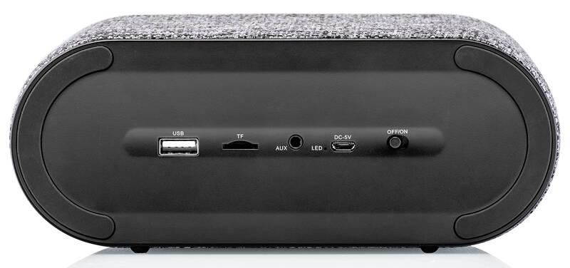 Radiobudík GoGEN RC 212 BT šedý