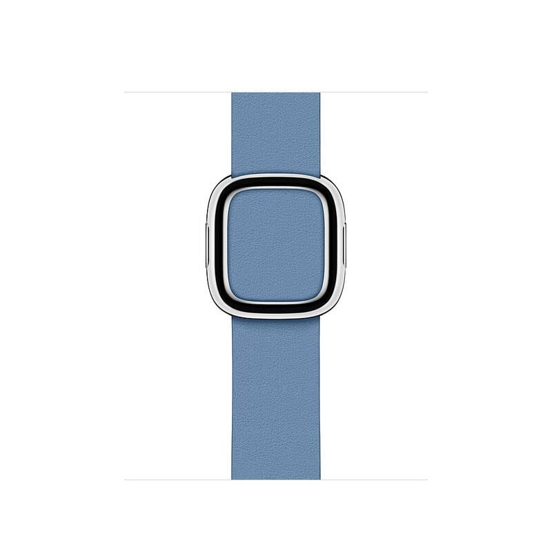 Řemínek Apple Watch 40mm chrpově modrý řemínek s moderní přezkou – střední