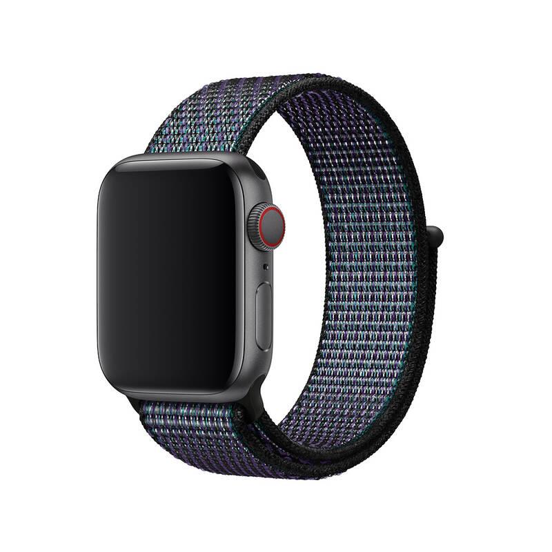 Řemínek Apple Watch 40mm hyperfialový provlékací sportovní Nike