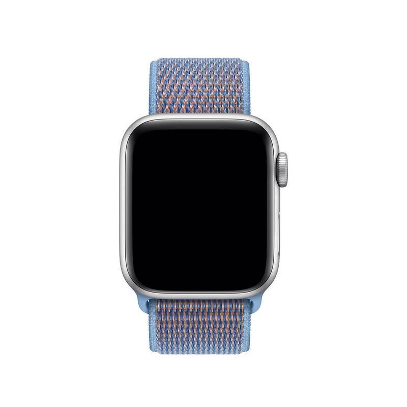 Řemínek Apple Watch 40mm popelavě modrý provlékací sportovní