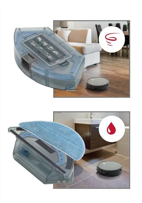 Robotický vysavač Concept Real Force VR3000 černý