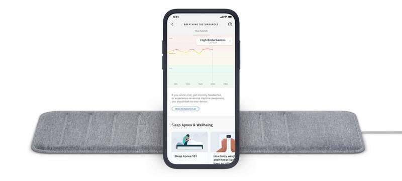 Senzor Withings Monitor spánku, Senzor, Withings, Monitor, spánku
