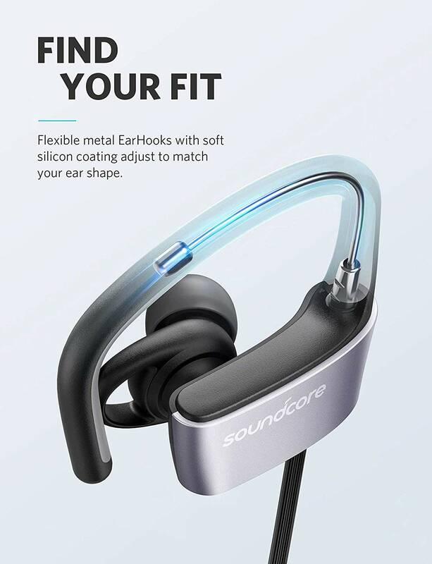 Sluchátka Anker SoundCore ARC černá šedá