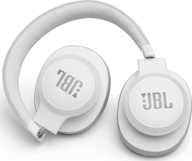 Sluchátka JBL LIVE 500BT bílá