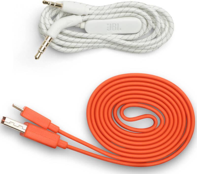 Sluchátka JBL LIVE 500BT bílá