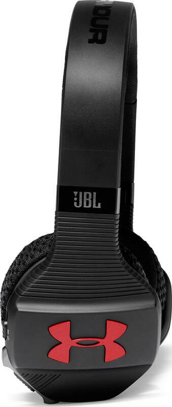 Sluchátka JBL Under Armour TRAIN černá červená