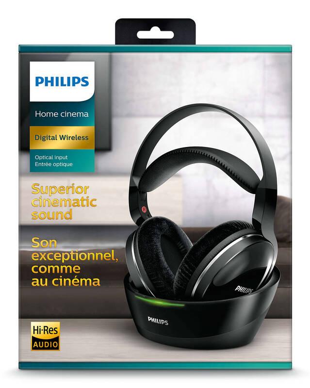 Sluchátka Philips SHD8850 12 černá, Sluchátka, Philips, SHD8850, 12, černá