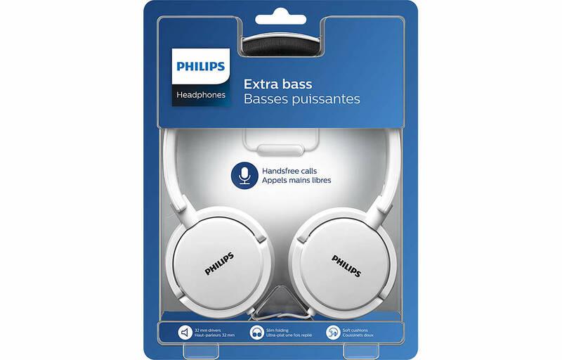 Sluchátka Philips SHL5005 bílá