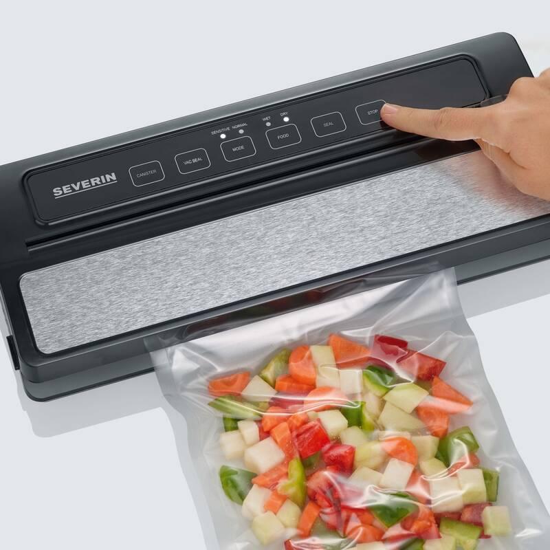 Svářečka folií Severin FS 3611 černá nerez