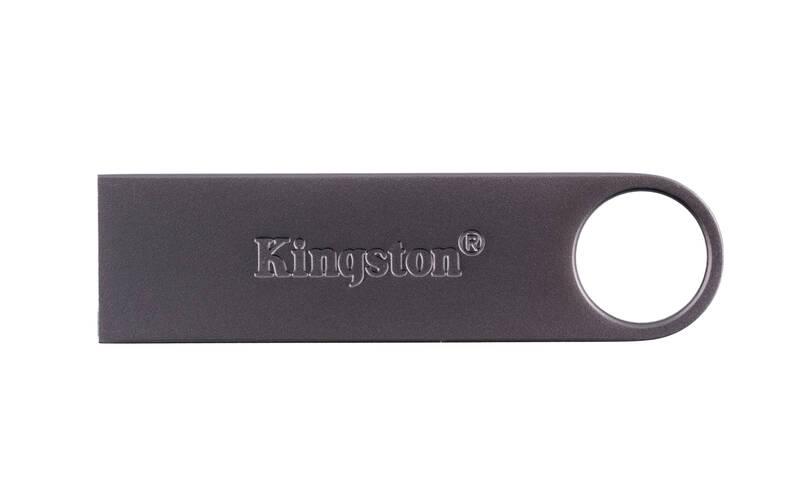 USB Flash Kingston DataTraveler SE9 G2 Premium 128GB šedý kovový
