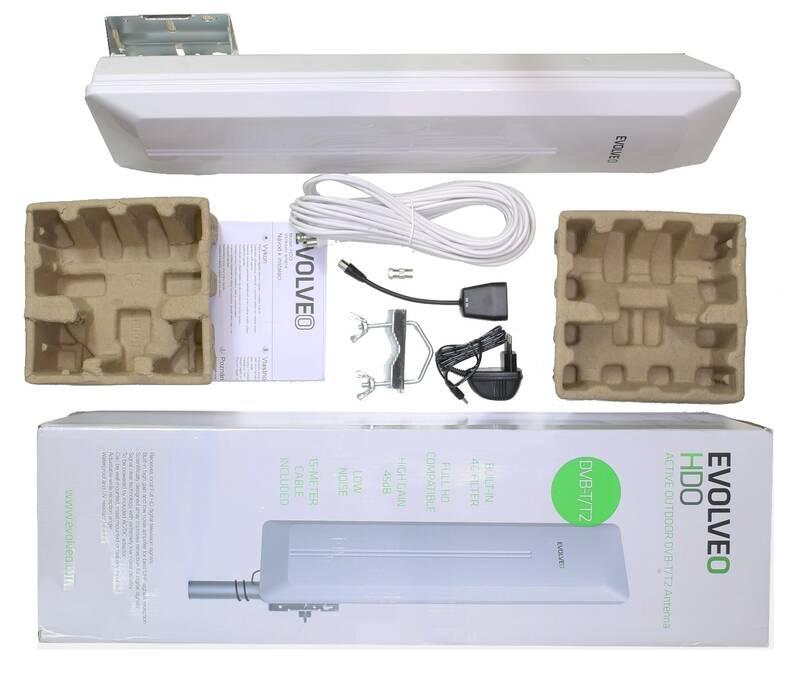 Venkovní anténa Evolveo HDO, aktivní DVB-T T2