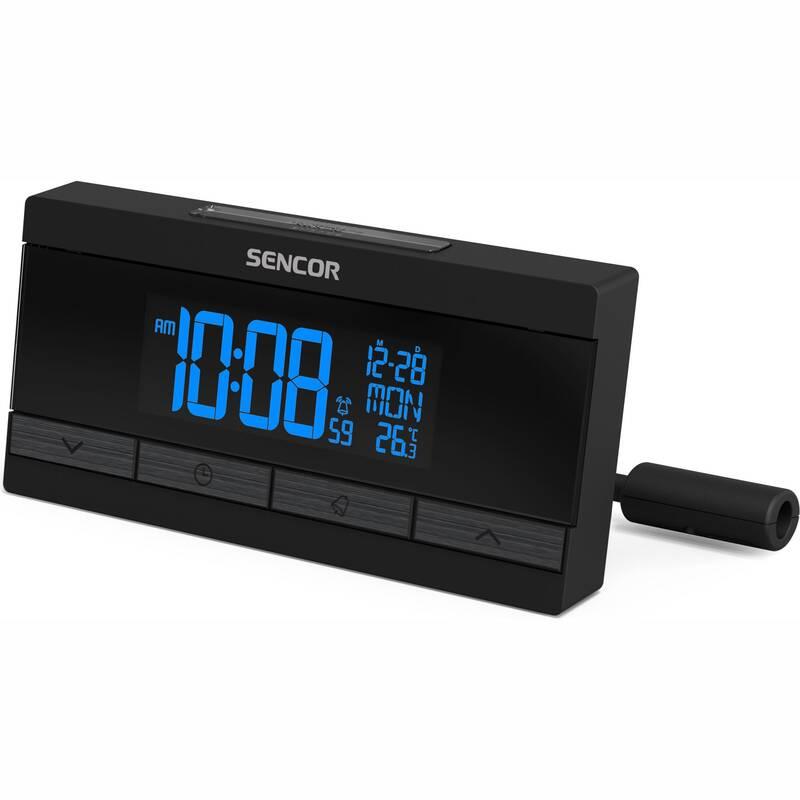 Budík Sencor SDC 7200 černý