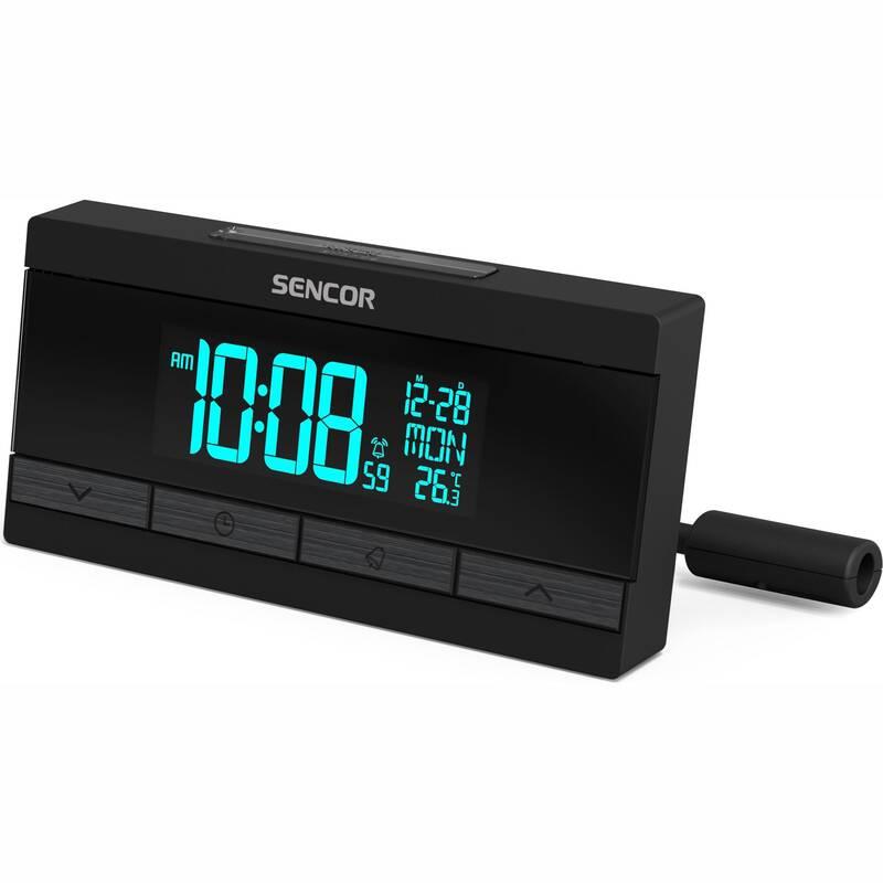 Budík Sencor SDC 7200 černý