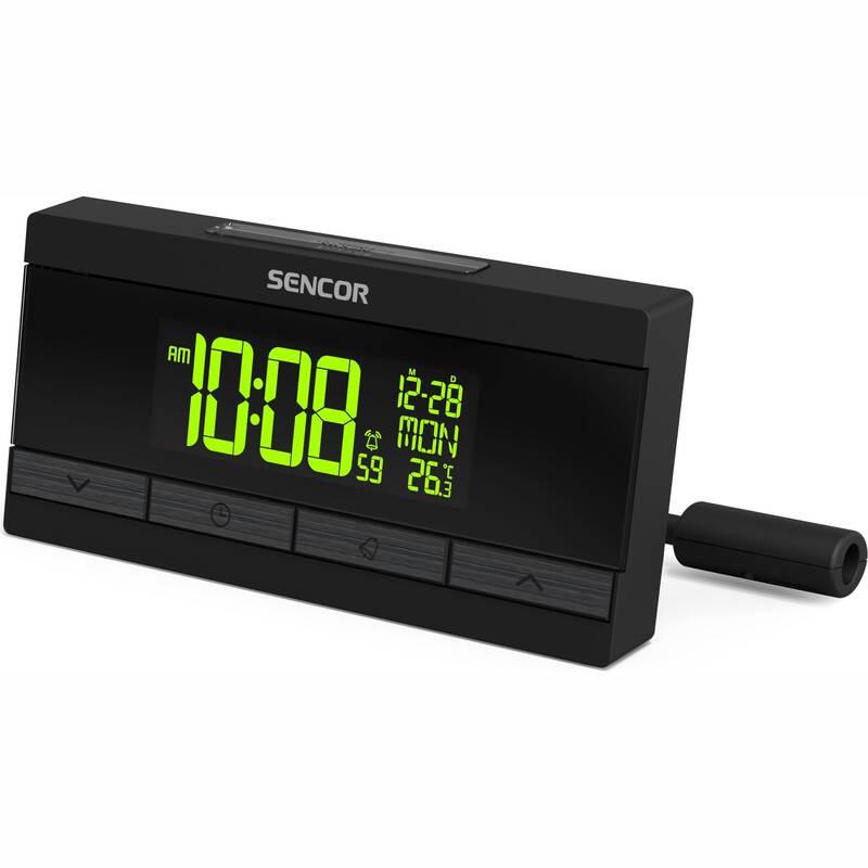 Budík Sencor SDC 7200 černý
